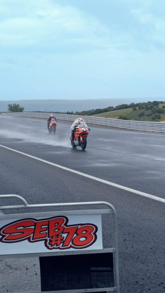 Passage sur la ligne Sébastien Chavanon en Ultimate Cup 600 sur sa Yamaha R6